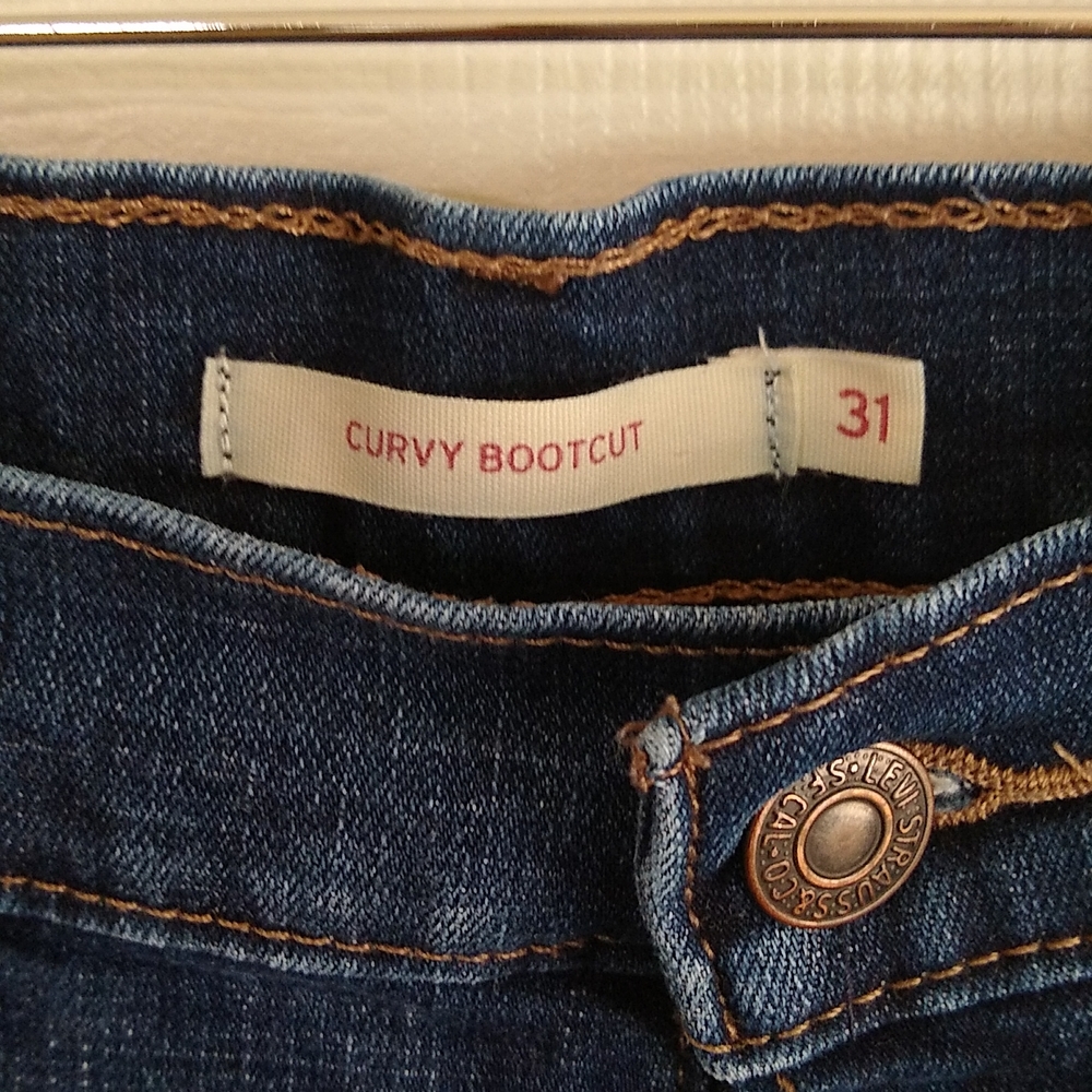 Levi's Curvy Bootcut jeans size 31 - Picture 5 of 10